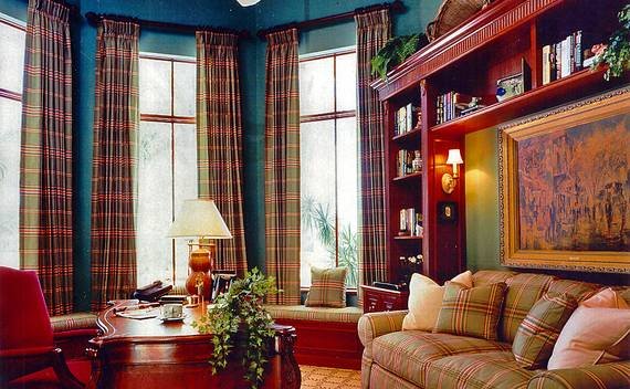 Custom draperies and pillows