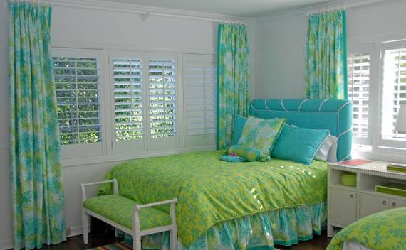 Custom bedding, pillows and draperies