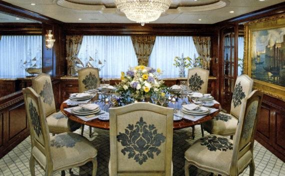 Custom yacht draperies and upholstery