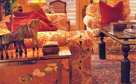 Custom upholstery and pillows